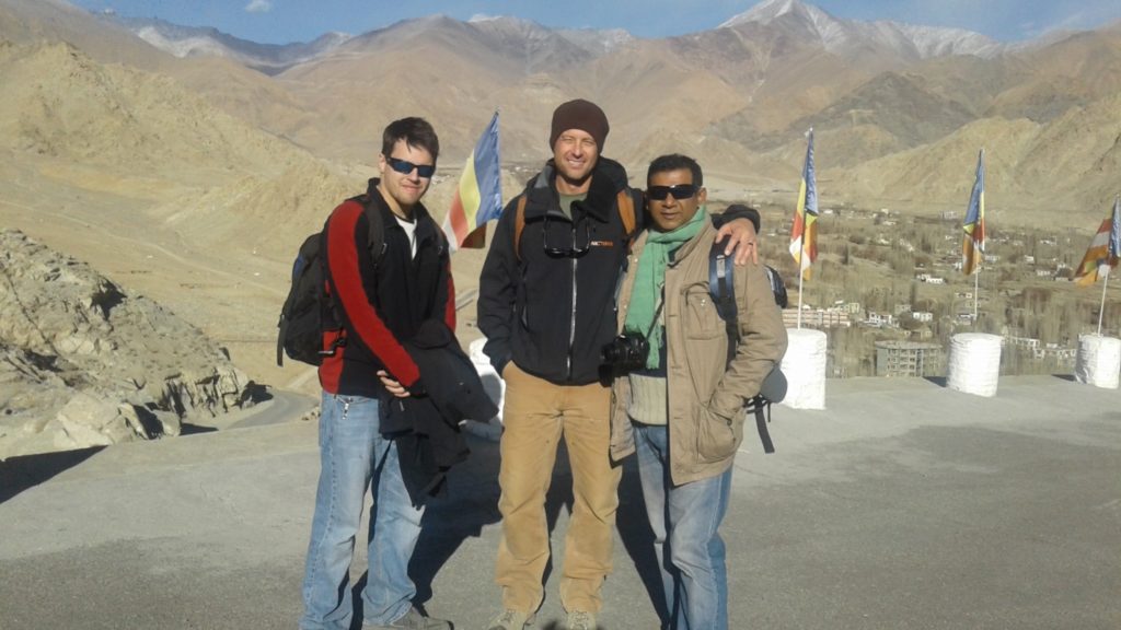 A spiritual friendship on the Stupa top of Ladakh