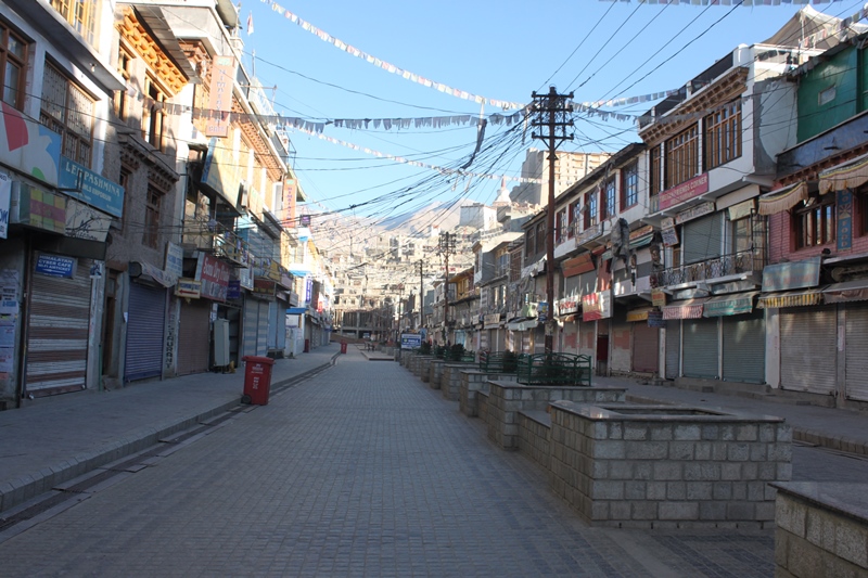 Empty Leh Market