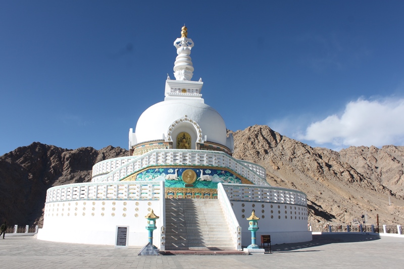 Magnificent Shanti Stupa