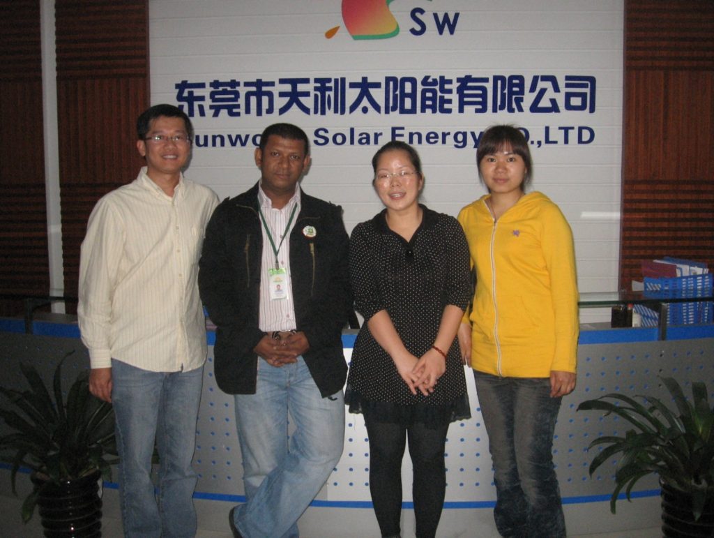 Meeting Supplier in China